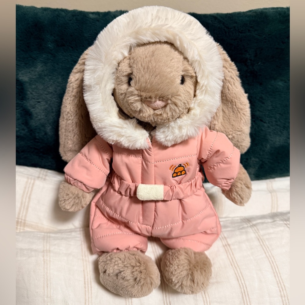 Jellycat Bashful Bunny Snow Suit